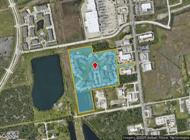  6033 Garth Rd, Baytown, TX Parcel Map