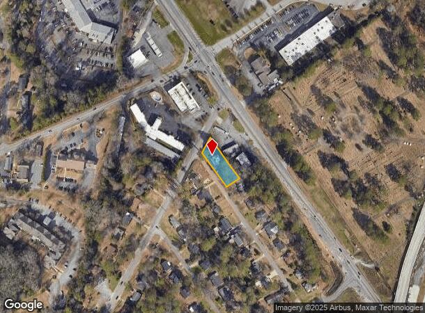  589 Forest Ave, Macon, GA Parcel Map