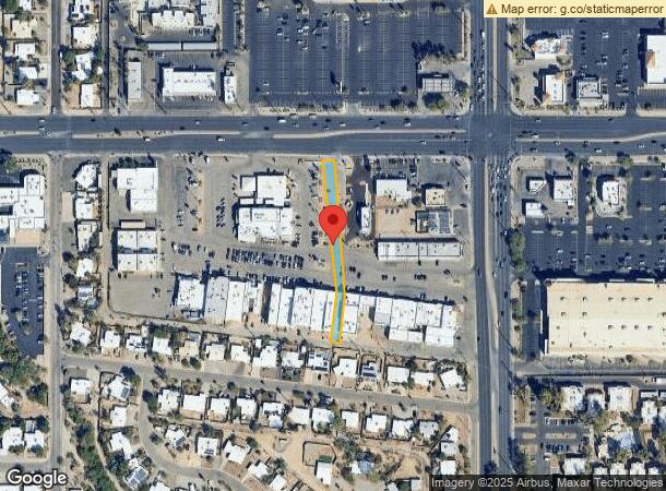  7038 E Broadway Blvd, Tucson, AZ Parcel Map