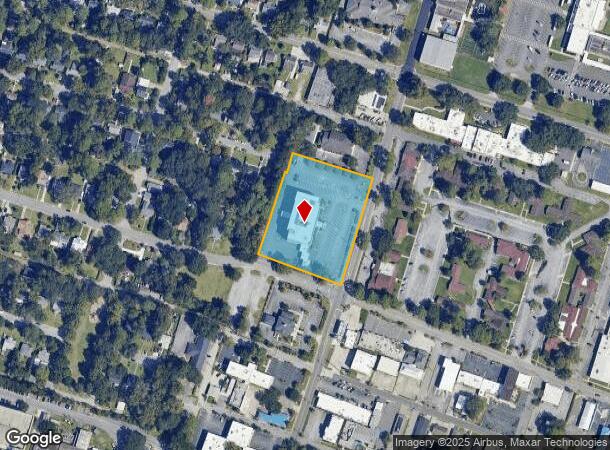  4849 Paulsen St, Savannah, GA Parcel Map