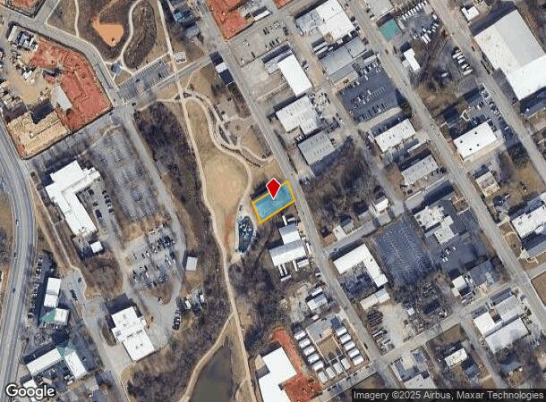  722 Grove St, Gainesville, GA Parcel Map