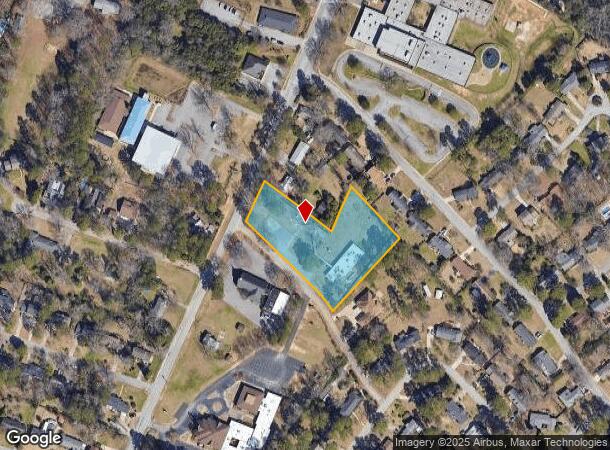 2700 Ashland Rd, Columbia, SC Parcel Map