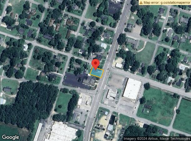  1300 S Main St, Lillington, NC Parcel Map