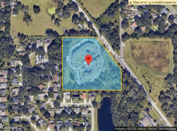  2808 Lithia Pinecrest Rd, Valrico, FL Parcel Map