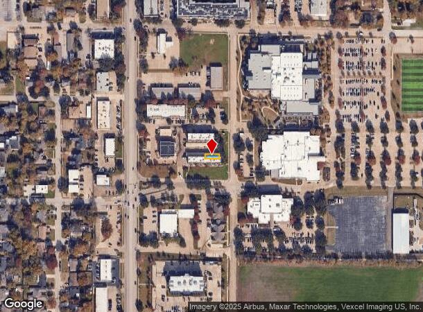 1143 S Main St, Grapevine, TX Parcel Map