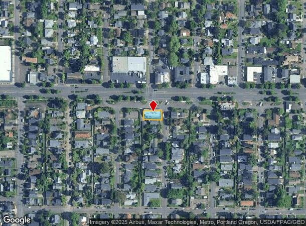  6440 Se Powell Blvd, Portland, OR Parcel Map