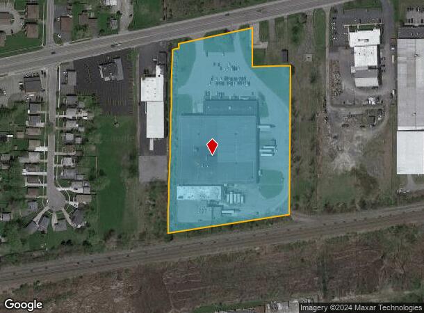  3765 Walden Ave, Lancaster, NY Parcel Map