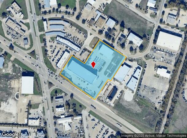  345B E University Dr, Mckinney, TX Parcel Map