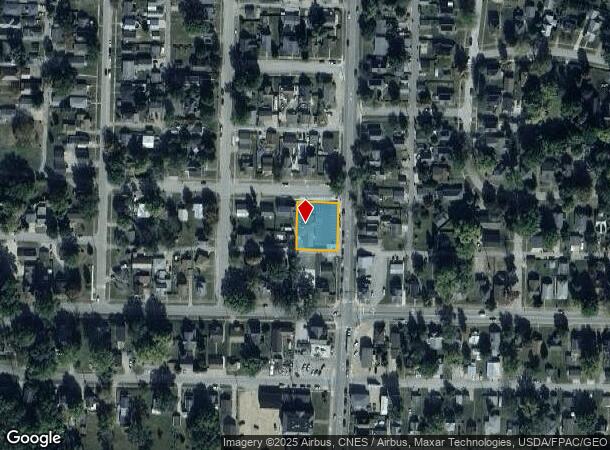 1010 Park Ave, Muscatine, IA Parcel Map