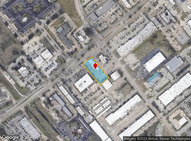 707 W Bay Area Blvd, Webster, TX Parcel Map