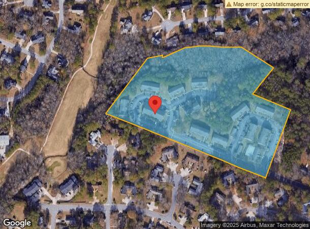  210 Kings Creek Dr, Fayetteville, NC Parcel Map