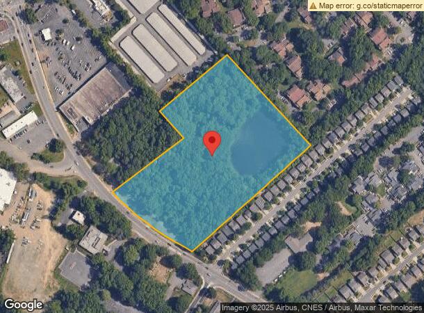  7133 Lawyers Rd, Charlotte, NC Parcel Map