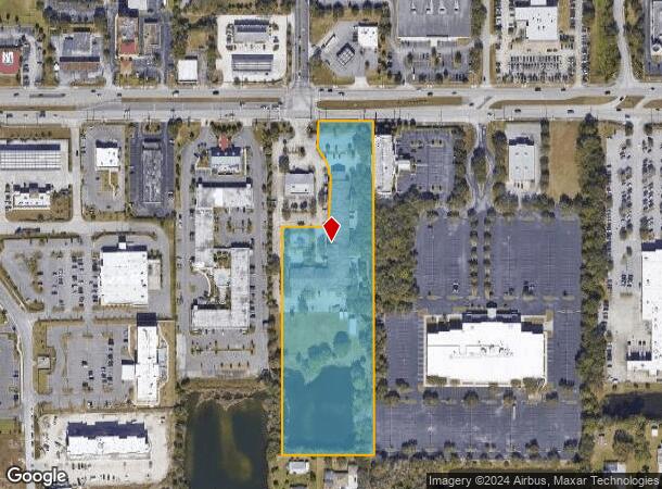  4431 W New Haven Ave, Melbourne, FL Parcel Map