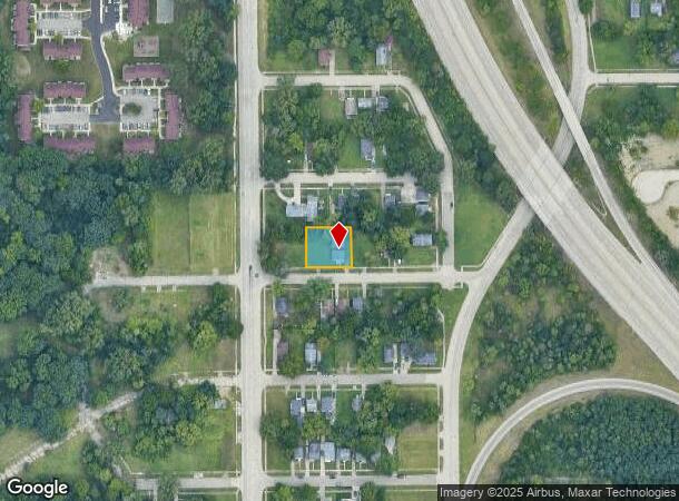 1121 Osceola Ave, Flint, MI Parcel Map