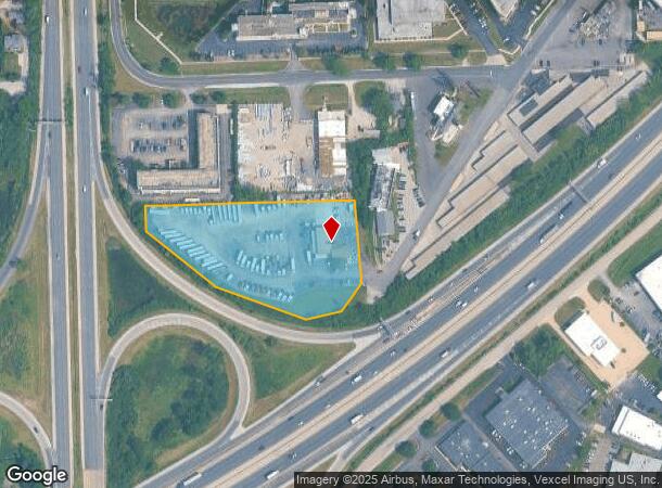  7910 Joliet Rd, Willowbrook, IL Parcel Map