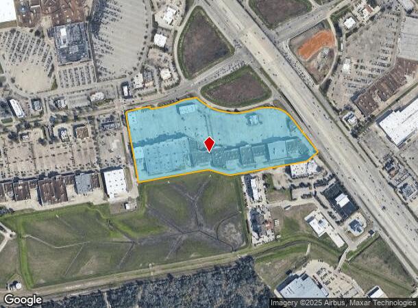 1203 W Bay Area Blvd, Webster, TX Parcel Map