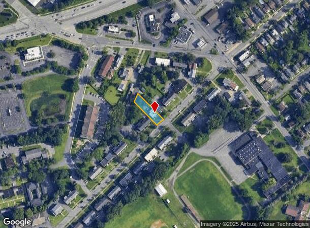 123 Jackson Ave, Schenectady, NY Parcel Map