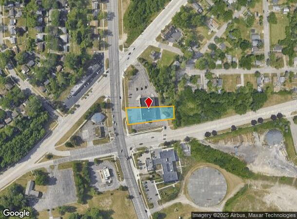  360 Martin Luther King Jr Blvd N, Pontiac, MI Parcel Map