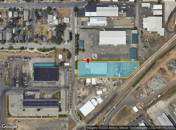  910 N Nelson St, Spokane, WA Parcel Map