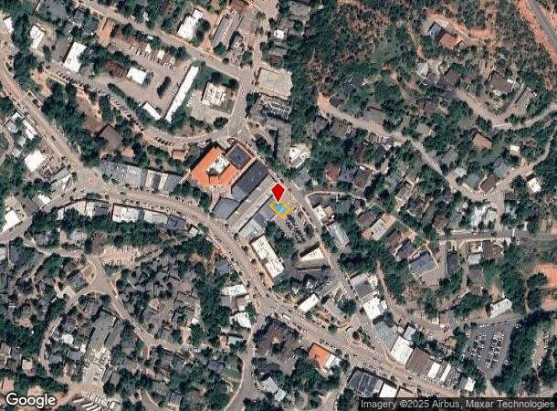  12 Arcade, Manitou Springs, CO Parcel Map