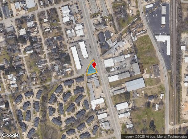 609 S Frazier St, Conroe, TX Parcel Map