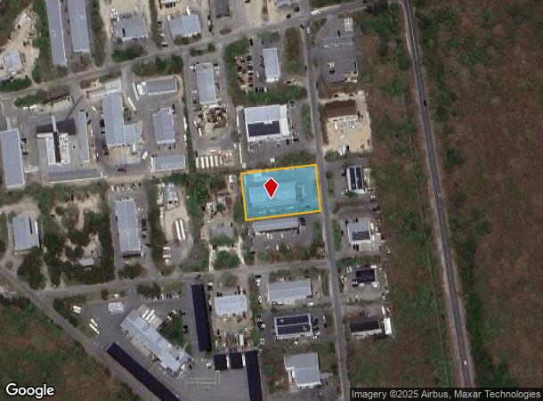  21 E Line Rd, Edgartown, MA Parcel Map