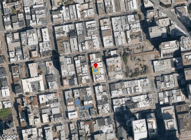 124 Waverly Pl, San Francisco, CA Parcel Map