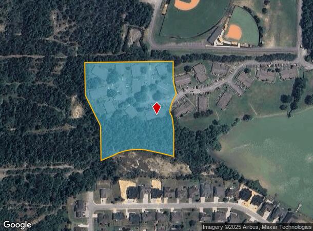 1000 Lakeshore Dr, Fort Oglethorpe, GA Parcel Map