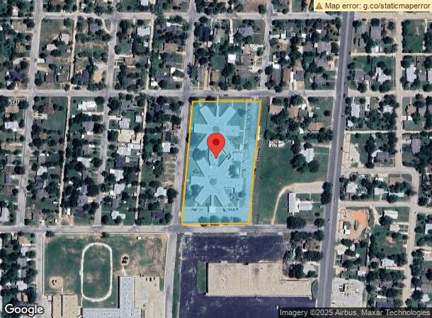  1751 N 15Th St, Abilene, TX Parcel Map