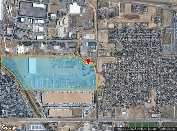  1933 Tower Rd, Aurora, CO Parcel Map