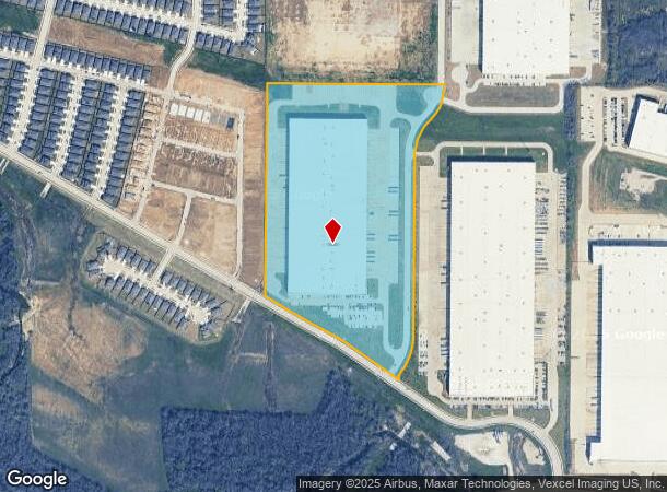  15453 Wolf Xing, Justin, TX Parcel Map