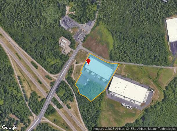 15 Leonard St, Norton, MA Parcel Map