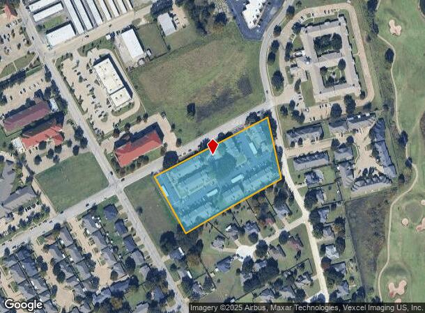 1525 E 2Nd St, Granbury, TX Parcel Map