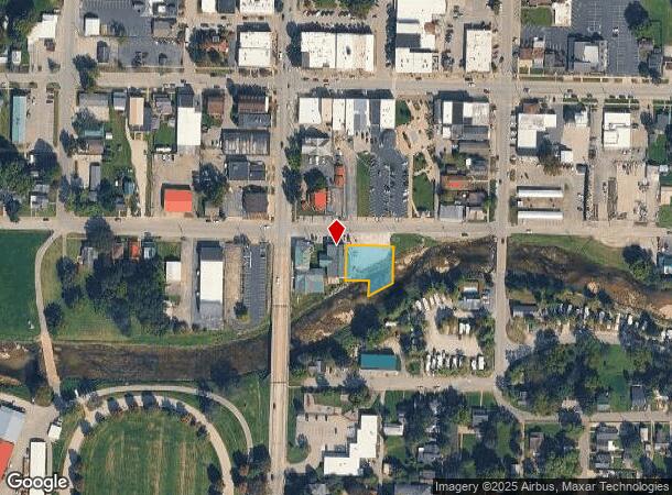  115 E Poplar St, Corydon, IN Parcel Map