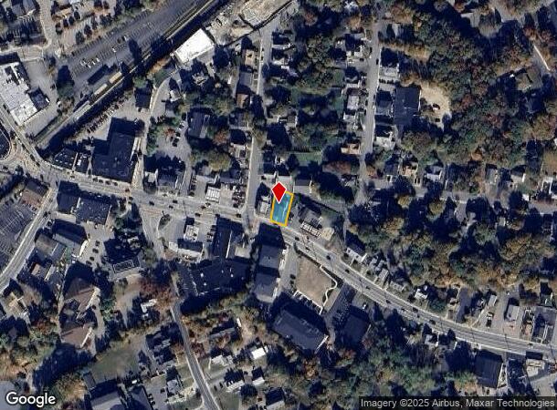  69 E Central St, Franklin, MA Parcel Map