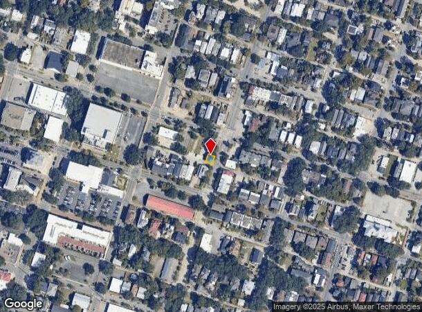  1309 Abercorn St, Savannah, GA Parcel Map