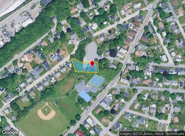  11 Lord St, Worcester, MA Parcel Map