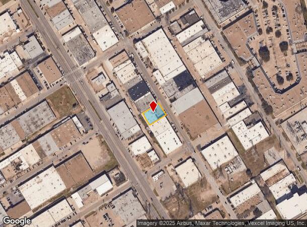  1027 Dragon St, Dallas, TX Parcel Map