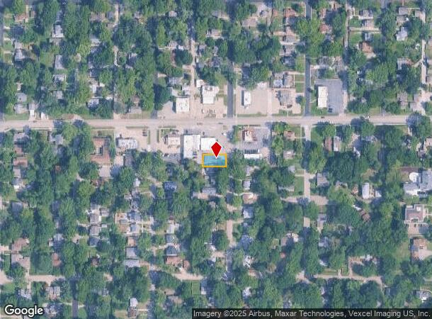 1709 Sw Medford Ave, Topeka, KS Parcel Map