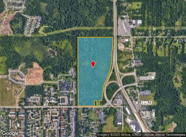  1650 Springport Rd, Jackson, MI Parcel Map