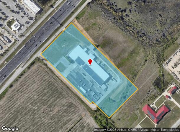  525 S Platinum Dr, San Marcos, TX Parcel Map