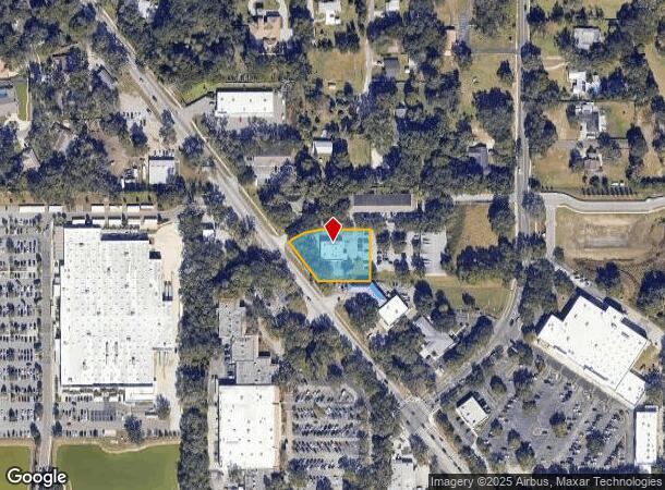 2211 Lithia Center Ln, Valrico, FL Parcel Map