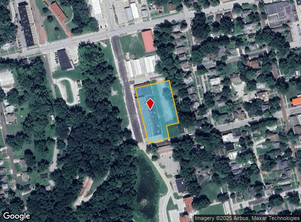  2Nd St At Vine St, Boonville, MO Parcel Map