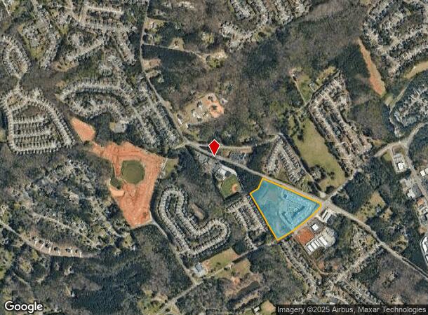 2995 Old Peachtree Rd, Dacula, GA Parcel Map