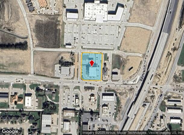  1405 W Chapman Dr, Sanger, TX Parcel Map