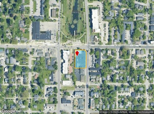  1327 N Walnut St, Bloomington, IN Parcel Map