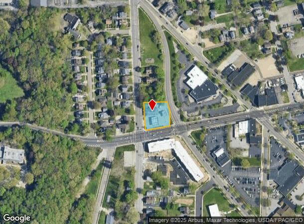  444 S Maple St, Akron, OH Parcel Map