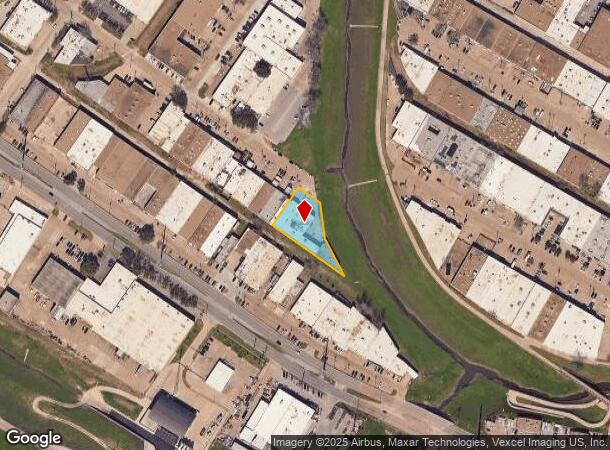  2303 Farrington St, Dallas, TX Parcel Map