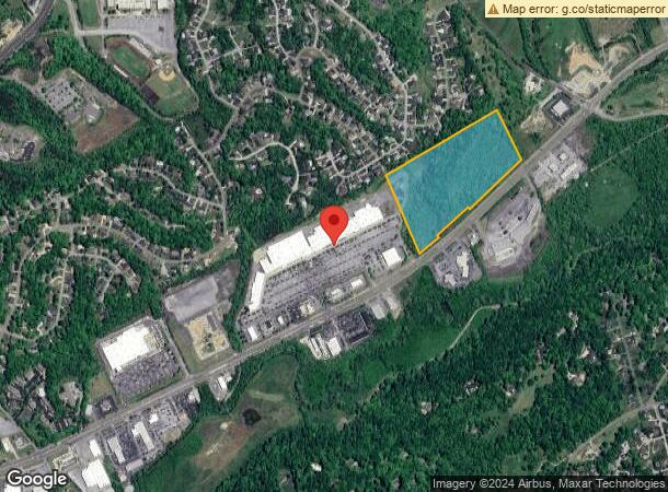  2626 E Stone Dr, Kingsport, TN Parcel Map