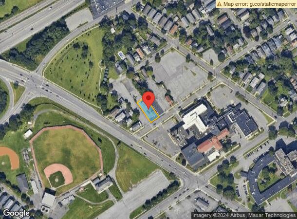  1692 Bennett St, Utica, NY Parcel Map